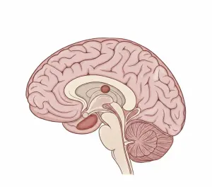 Иллюстрация строения головного мозга
