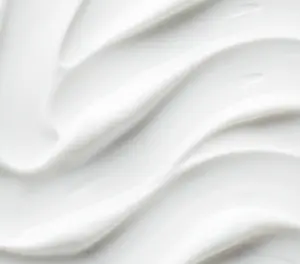 Микроскопический вид текстуры крема